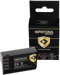 PATONA Acumulator replace Panasonic DMW-BLK22 Patona Protect DC-S5, G9, GH5, GH5S (PT-13465)