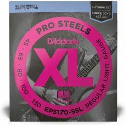  D'Addario EPS170-5SL ProSteels 45-130 basszus gitárhúr - hangszerplaza