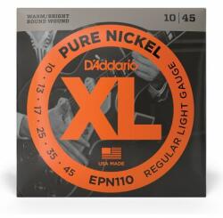 D'Addario EPN110 Pure Nickel 10-45 elektromos gitárhúr