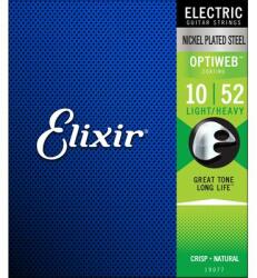  Elixir 19077 OPTIWEB Coating Light/Heavy 10-52 elektromos gitárhúr