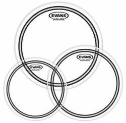 Evans ETP-EC2SCLR-F EC2S Clear Fusion Tom Pack (10"-12"-14") dobbőr szett