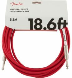 Fender Original Series 5, 5 m Fiesta Red gitárkábel