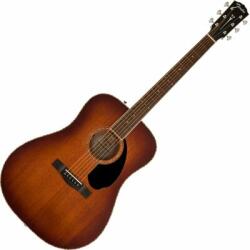 Fender PD-220E Dreadnought Mahogany Aged Cognac Burst elektro-akusztikus gitár