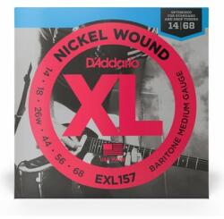  D'Addario EXL157 Nickel Wound 14-68 elektromos gitárhúr