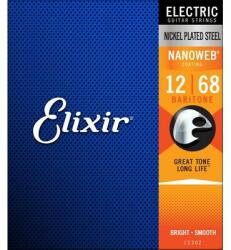  Elixir 12302 NanoWeb 12-68 Baritone elektromos gitárhúr