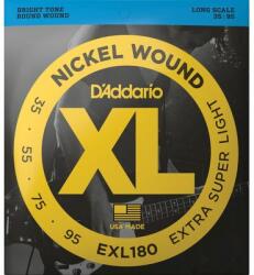  D'Addario EXL180 Nickel Wound 35-95 basszus gitárhúr