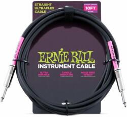 Ernie Ball Ultraflex Black 3m gitárkábel