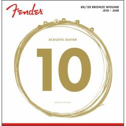 Fender 70XL 80/20 Bronze 10-48 akusztikus gitárhúr