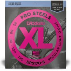  D'Addario EPS170-5 ProSteels 45-130 basszus gitárhúr