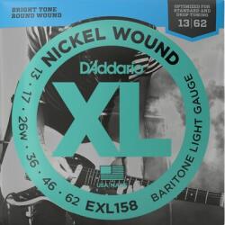 D'Addario EXL158 Nickel Wound 13-62 elektromos gitárhúr