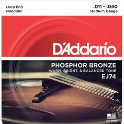 D'Addario EJ74 Phosphor Bronze 11-40 mandolin húr