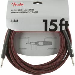 Fender Professional Series 4, 5 m Red Tweed gitárkábel