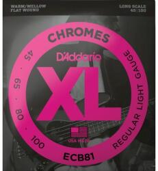  D'Addario ECB81 Chromes 40-100 basszus gitárhúr