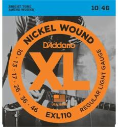 D'Addario EXL110 Nickel Wound 10-46 elektromos gitárhúr