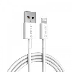 ORICO Cablu de date Orico AL01-10-WH, USB - Lighting, 1m, White (AL01-10-WH)