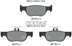 TEXTAR set placute frana, frana disc TEXTAR Q+ 2617401 (2617401)