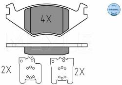 MEYLE set placute frana, frana disc MEYLE -ORIGINAL: True to OE. 025 208 8917 (025 208 8917)