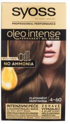 Syoss Oleo Intense Permanent Oil Color vopsea de păr 50 ml pentru femei 4-60 Gold Brown