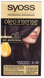 Syoss Oleo Intense Permanent Oil Color vopsea de păr 50 ml pentru femei 3-33 Rich Plum