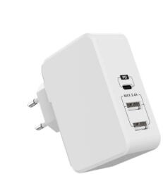 Epico Încărcător Epico cu 3 porturi USB - alb (9915101100048)