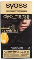 Syoss Oleo Intense Permanent Oil Color vopsea de păr 50 ml pentru femei 1-10 Intense Black