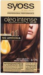 Syoss Oleo Intense Permanent Oil Color vopsea de păr 50 ml pentru femei 6-76 Warm Copper