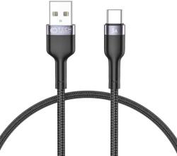 Tech-protect Cablu de date TECH-PROTECT UltraBoost, USB/USB Type-C, 3A, 25cm, Negru (9490713928776)