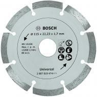 Bosch gyémánt vágótárcsa építési anyagokhoz, 115 mm (2607019474)