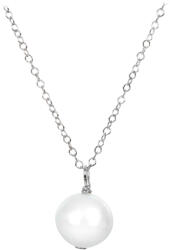 JwL Luxury Pearls Lanț din argint cu o perlă reală de culoare albă JL0087