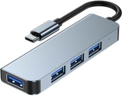 Tech-protect Cablu de date TECH-PROTECT V1 USB Type-C - 4x USB 3.0, Gri (9589046919367)