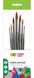 Happy Color Pensula set 7 bucati/set, rotunde, Happy Color 72601022-PB7