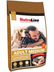 NutraLine Pachet 2 x Nutraline Dog Adult Medium, 12.5 Kg