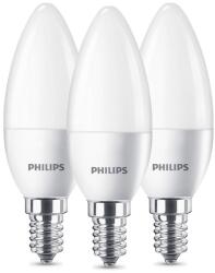 Philips Készlet 3 x LED izzó Philips B35 E14/5, 5W/230V 8718696761281 (P2248)