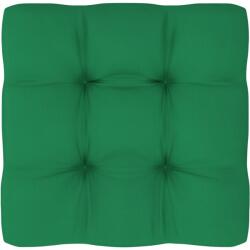 vidaXL Pernă pentru paleți, verde, 70x70x10 cm, material textil (314393)