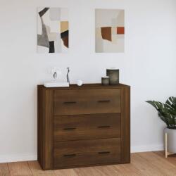 vidaXL Servantă, stejar maro, 80x33x70 cm, lemn compozit (816583) Comoda