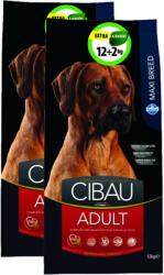 CIBAU Adult Maxi 2x12+2kg - grandopet