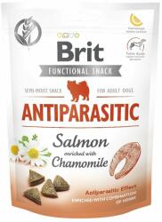 Brit Care Dog Functional Snack Antiparasitic somon si musetel 150 g pentru caini