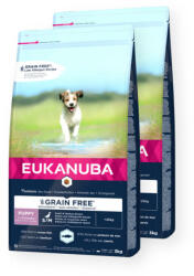 EUKANUBA Puppy & Junior Grain Free Small & Medium Ocean Fisch 2x3kg