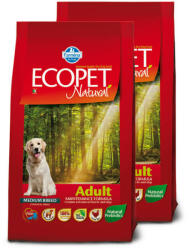 Ecopet Natural Natural Adult 2x2, 5kg