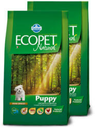 Ecopet Natural Natural Puppy Mini 2x2, 5kg