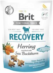 Brit Care Dog Functional Snack Recovery recompense pentru caini activi, hering si catina 150 g