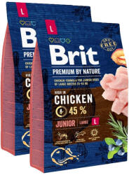 Brit Premium by Nature Junior Large 2x3kg