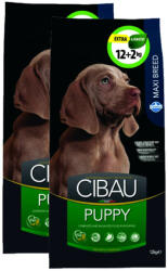 CIBAU Puppy Maxi 2x12+2kg - grandopet