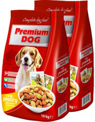 Premium Dog Száraz Baromfi-Zöldség 2x10kg