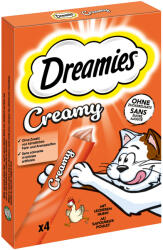 Dreamies 44x10g Dreamies Creamy Snacks Csirke jutalomfalat macskáknak