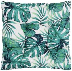vidaXL Pernă de paleți, imprimeu frunze, 60x60x10 cm, material textil (47498)