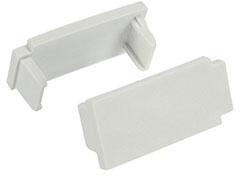 AFK AFK Műanyag mennyezeti függönysínhez - 1 soros végzáró, fehér (5901554670679)