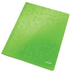 Leitz Gyorsfűző, laminált karton, A4, LEITZ Wow , zöld (E30010054)