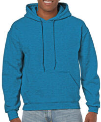 Gildan Uniszex Pulóver Kapucnis Hosszú ujjú Gildan Heavy Blend? Hooded Sweat - XL, Antik zafírkék