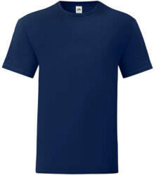 Fruit of the Loom Csomag akciós póló (minimum 3 db) Férfi rövid ujjú póló Fruit of the Loom Iconic 150 T -XL, Sötétkék (navy)